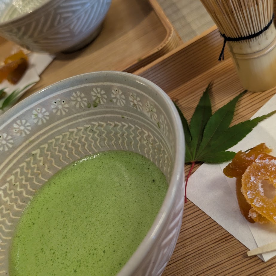 抹茶点て　体験　西尾