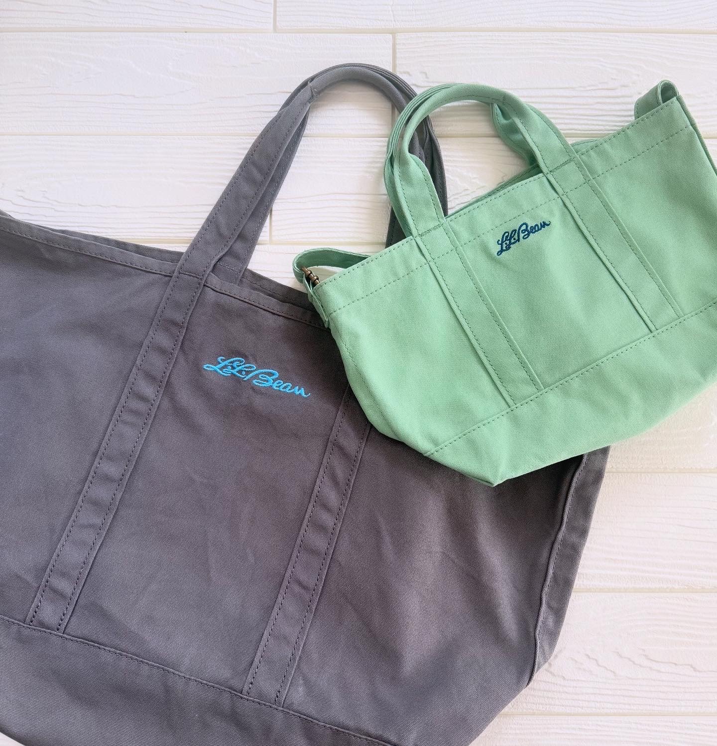 L.L.Beanグローサリートート LEE100人隊コラボトート　LEEマルシェ