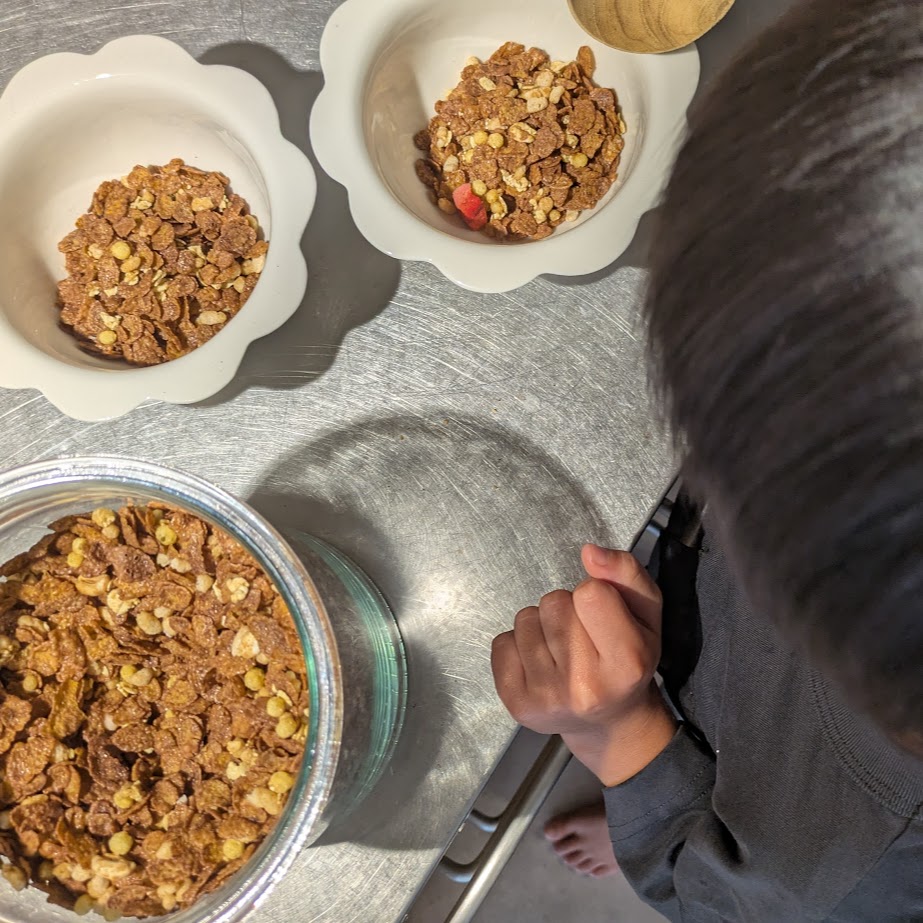 こども グラノラ 用意