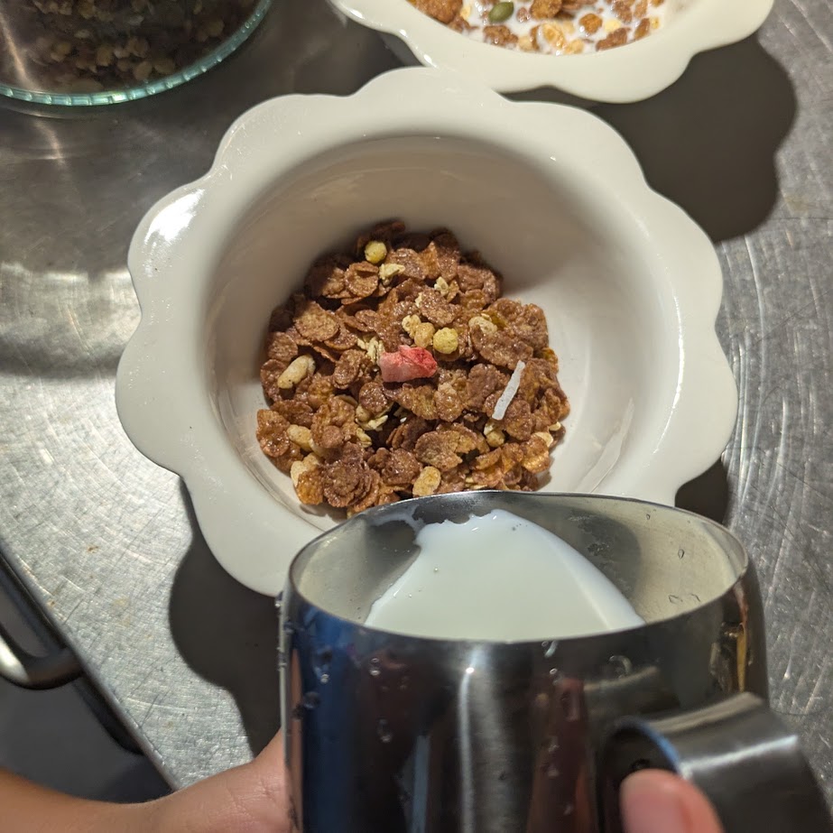 ミルク グラノラ チョコ味