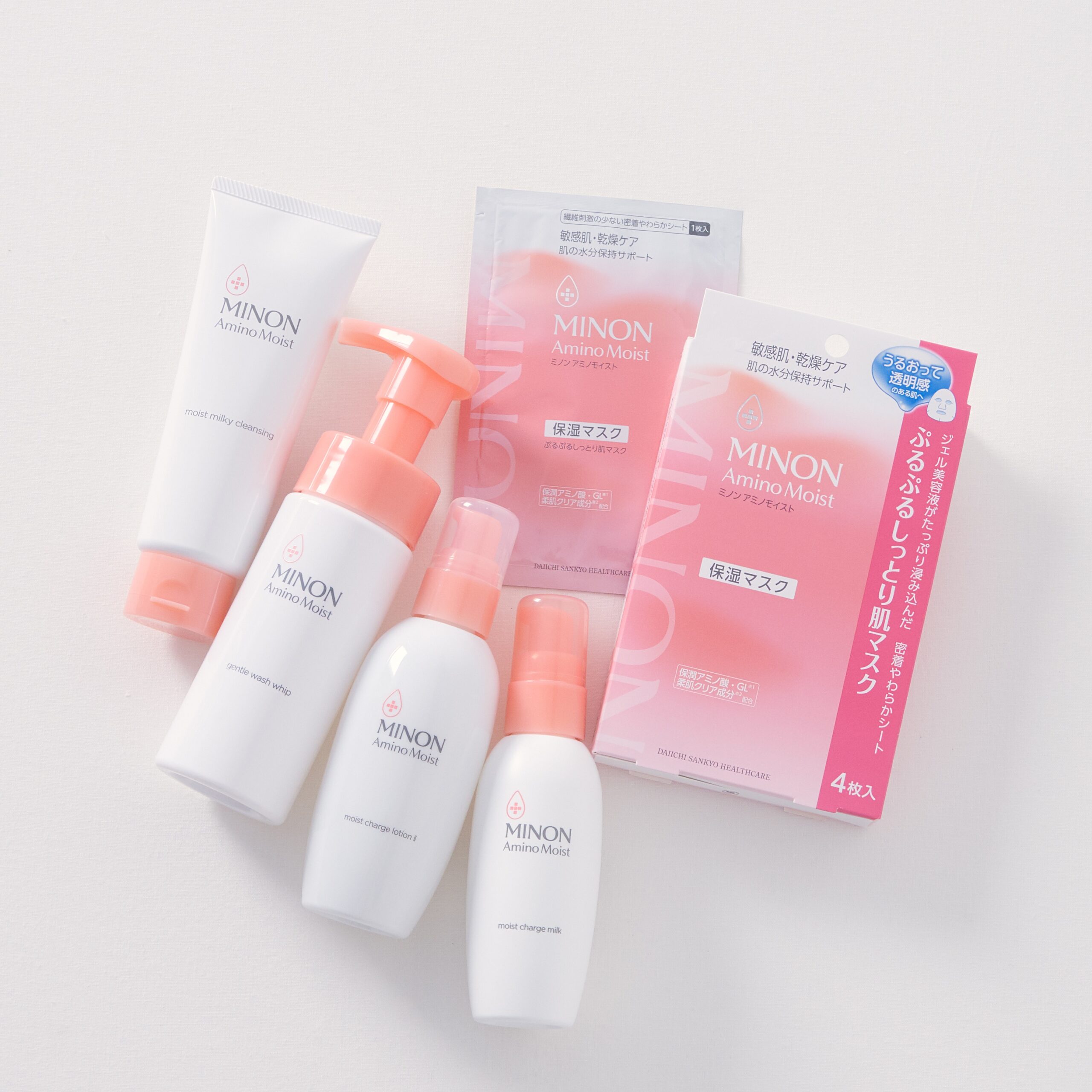 ミノン アミノモイスト／モイストミルキィ クレンジング ほか