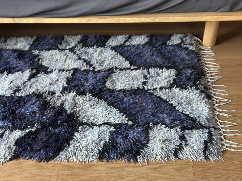 北欧ヴィンテージラグ　Rya リヤラグ