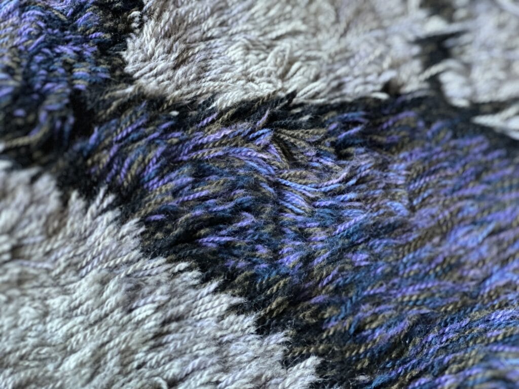 北欧ヴィンテージラグ　Rya リヤラグ