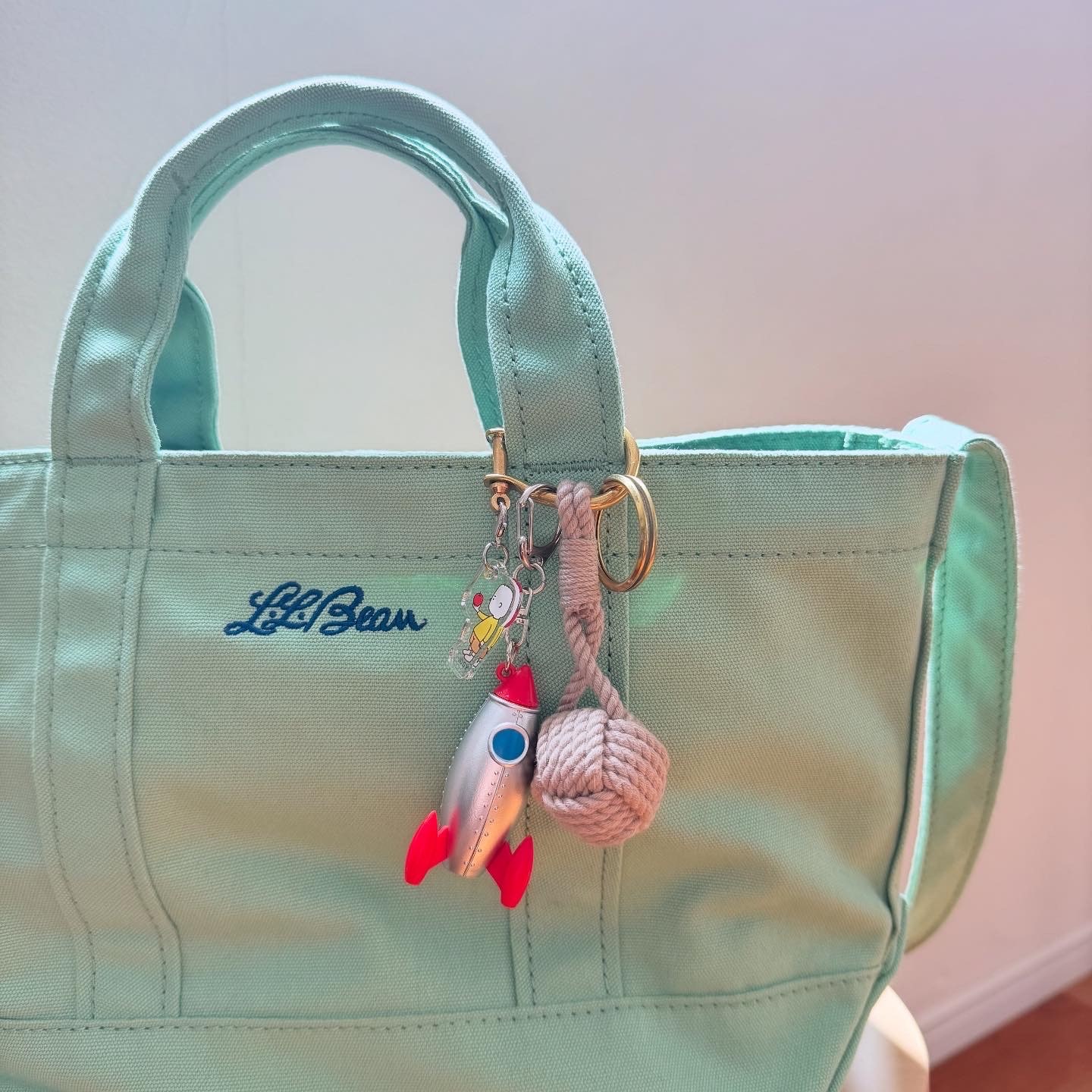 L.L.Bean LEE100人隊コラボトートバッグ　LEEマルシェ