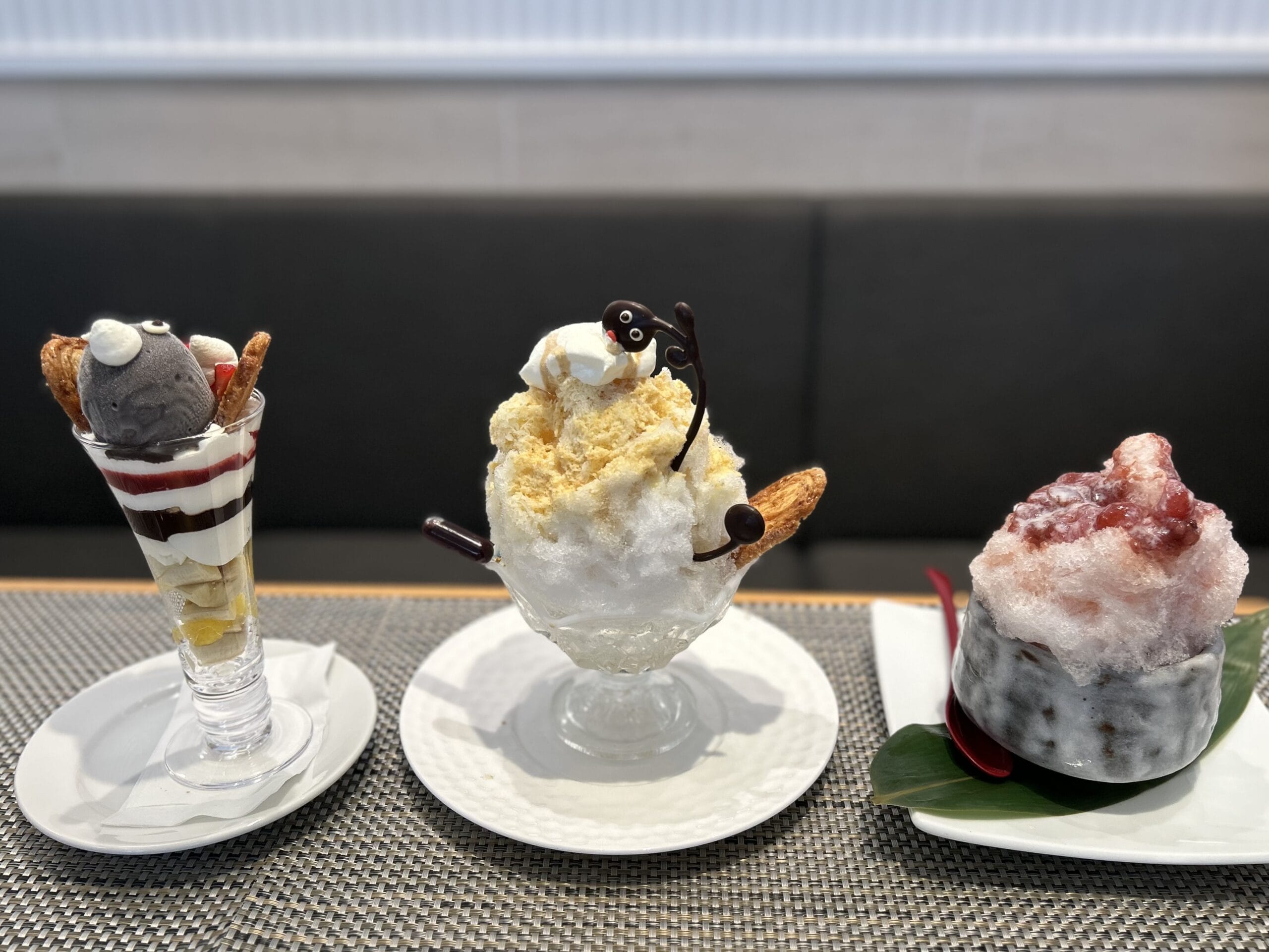 うなぎパイカフェの写真映えするかわいい限定スイーツ。