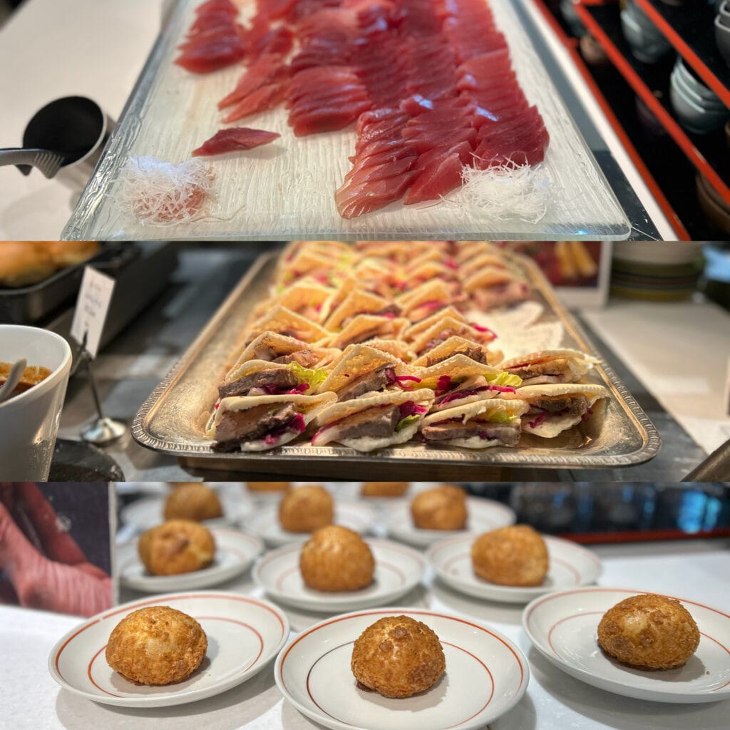 グランドメルキュール浜名湖リゾート＆スパの豪華な食事メニュー。