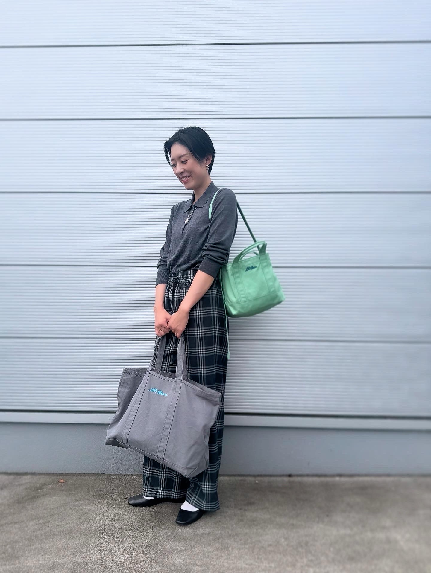 L.L.Bean LEE100人隊コラボトート　LEEマルシェ