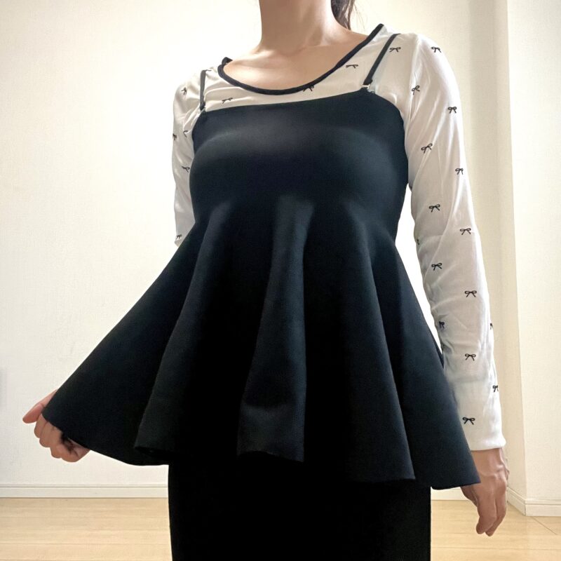 coca キャミソール　ビスチェ　プチプラ