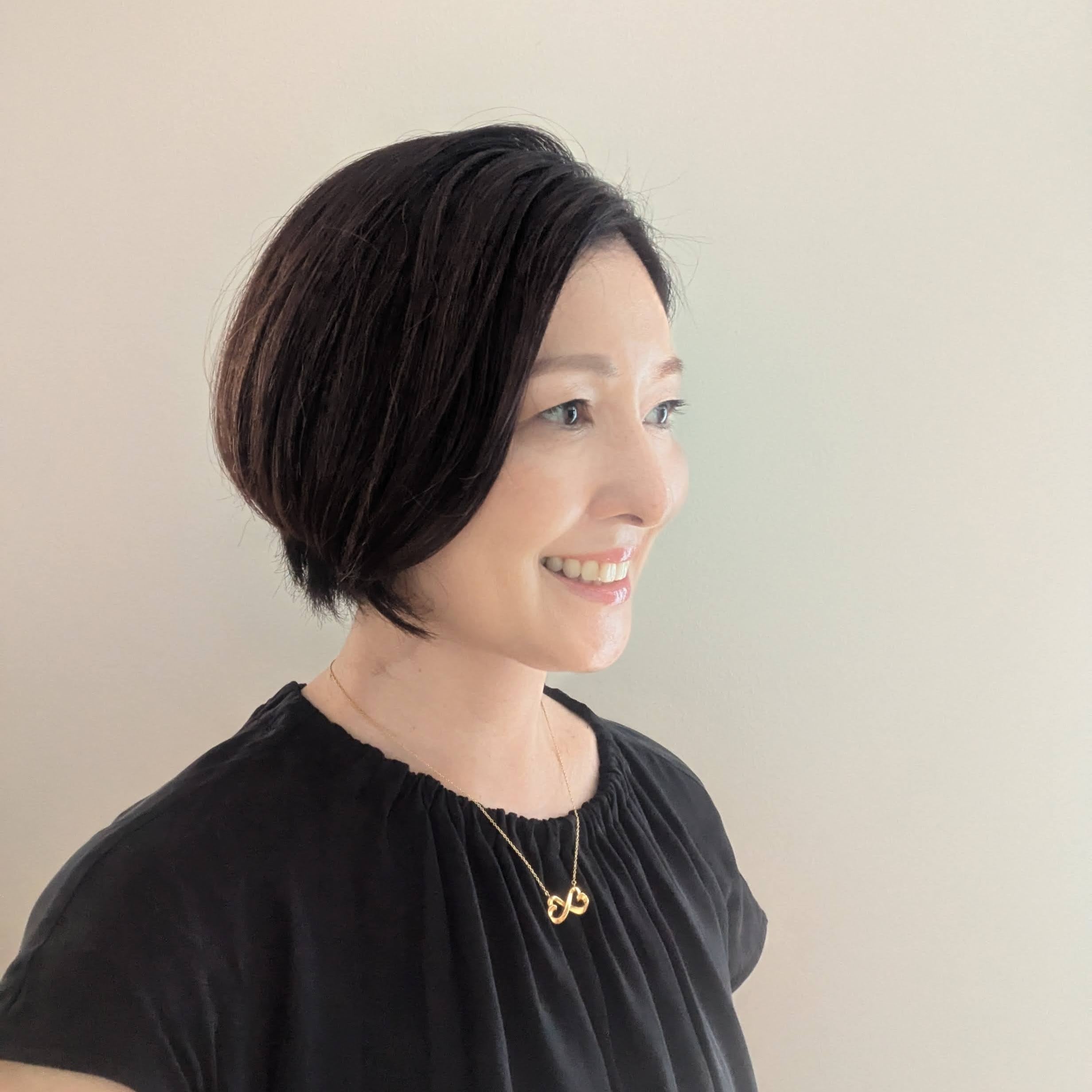 ヘアカット　後頭部