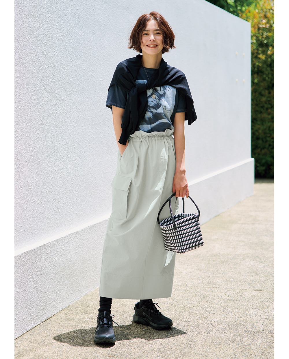 明日なに着る週間0825　モデル／浅見れいな