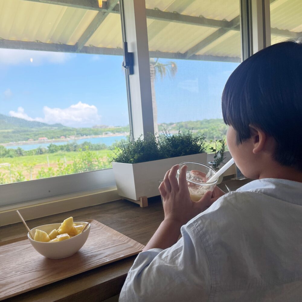 石垣島　キッチンいばるま　絶景