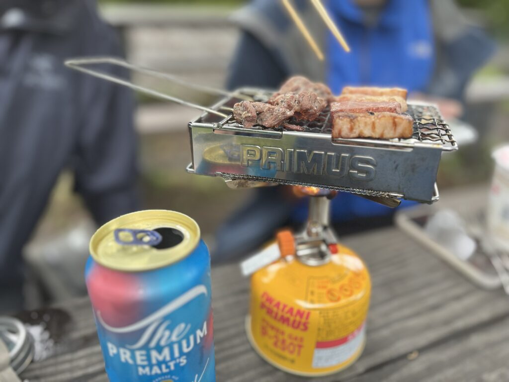 尾瀬ヶ原トレッキング　アウトドアクッキング