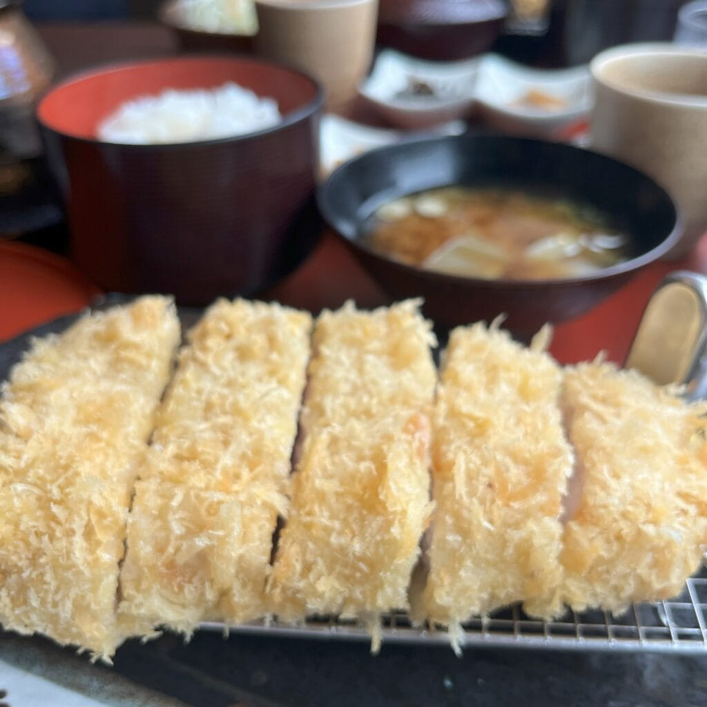 沼田市　とんかつ街道　とんかつ金重