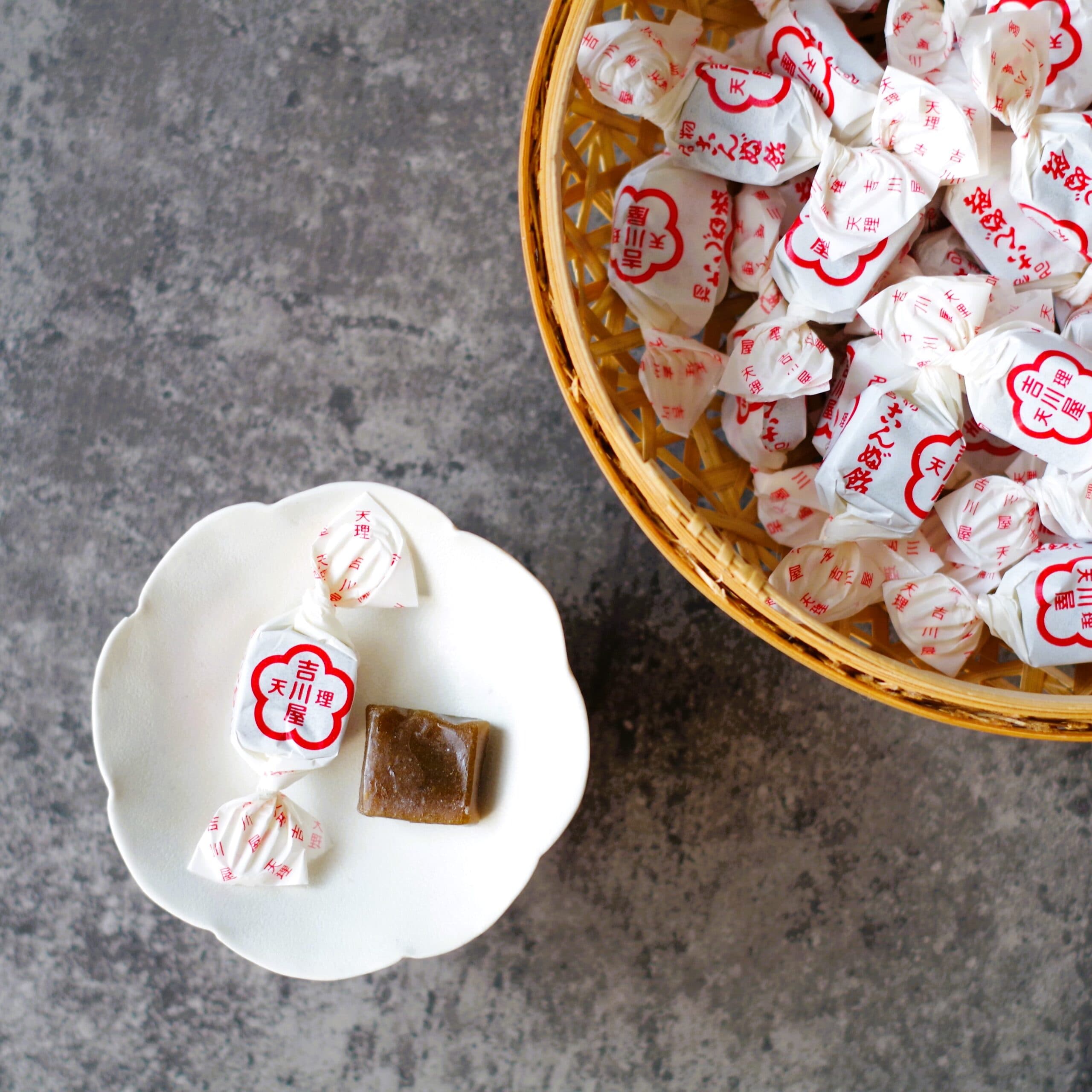 くるみの木 囀で購入した「吉川屋のこんぶ飴」