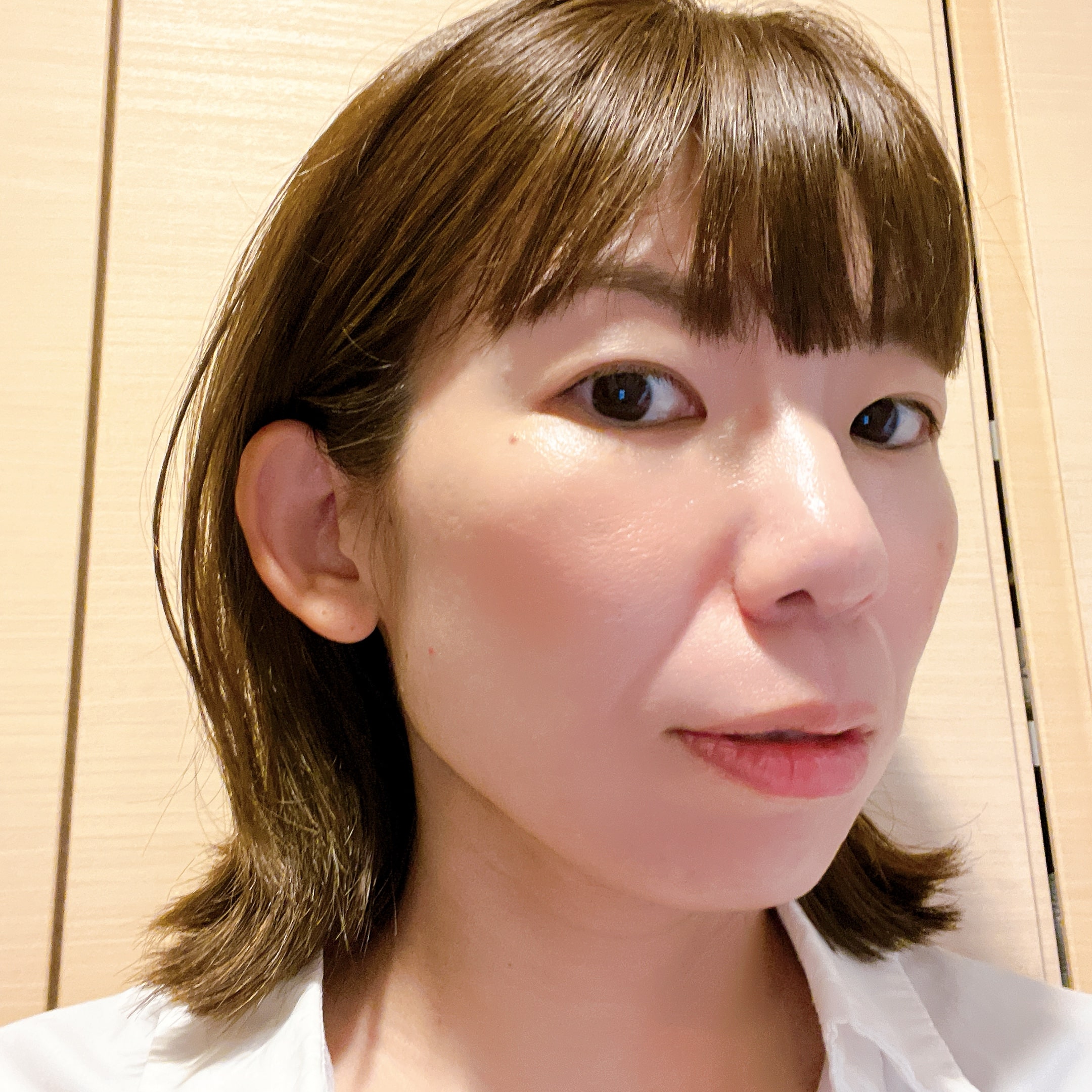 40代ミディアムヘア
