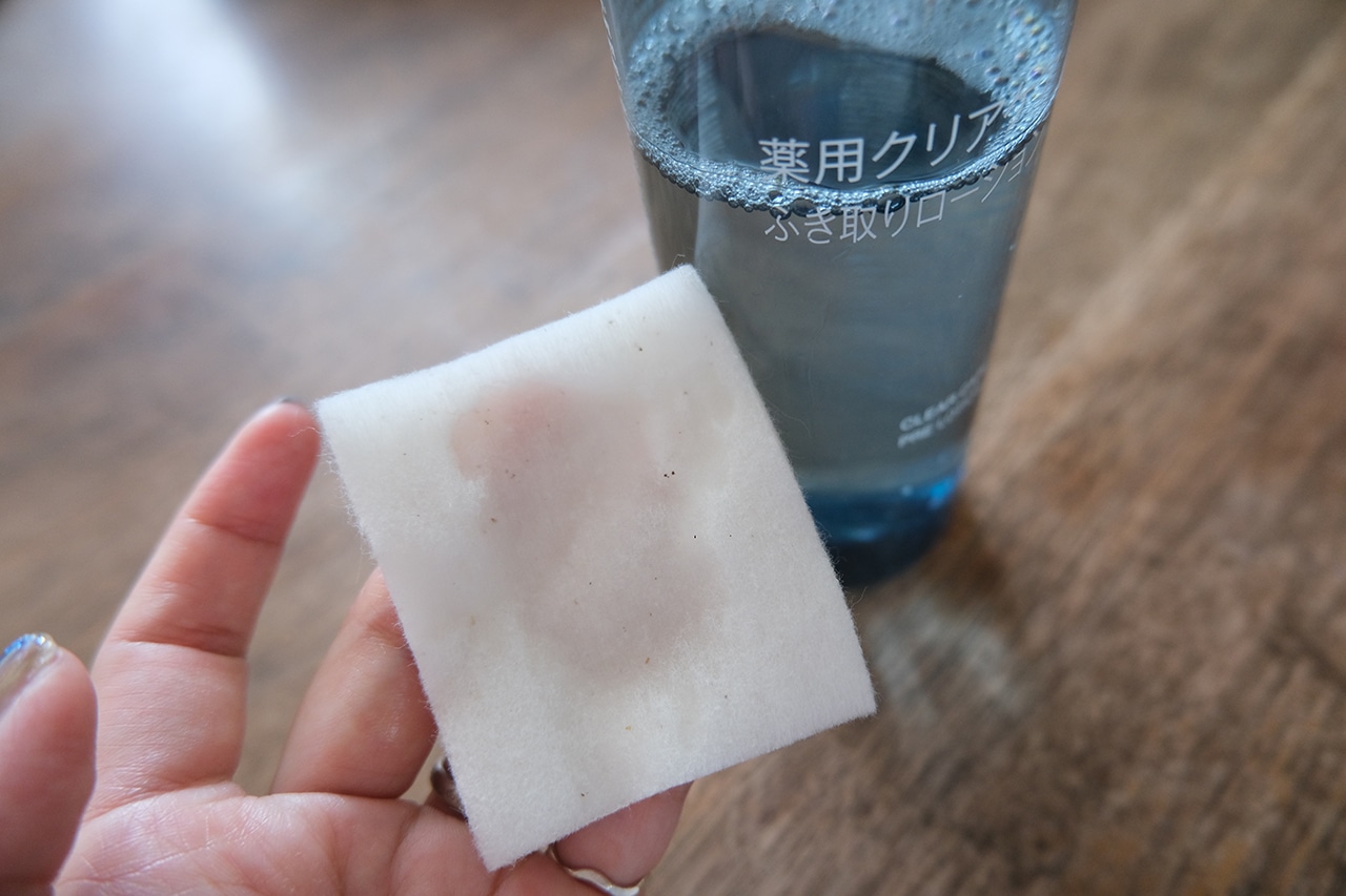 生成カットコットン（180枚入）使用シーン