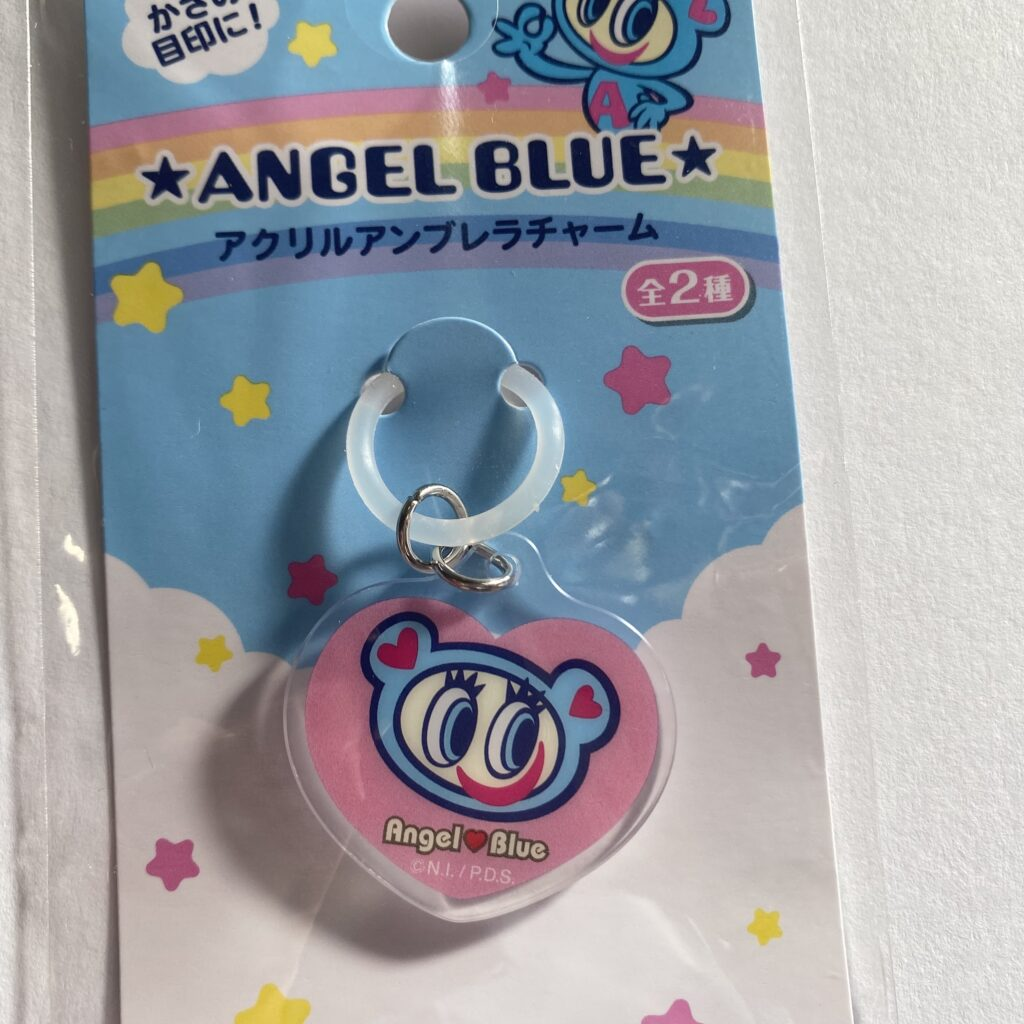 エンジェルブルー　アクリルアンブレラチャーム