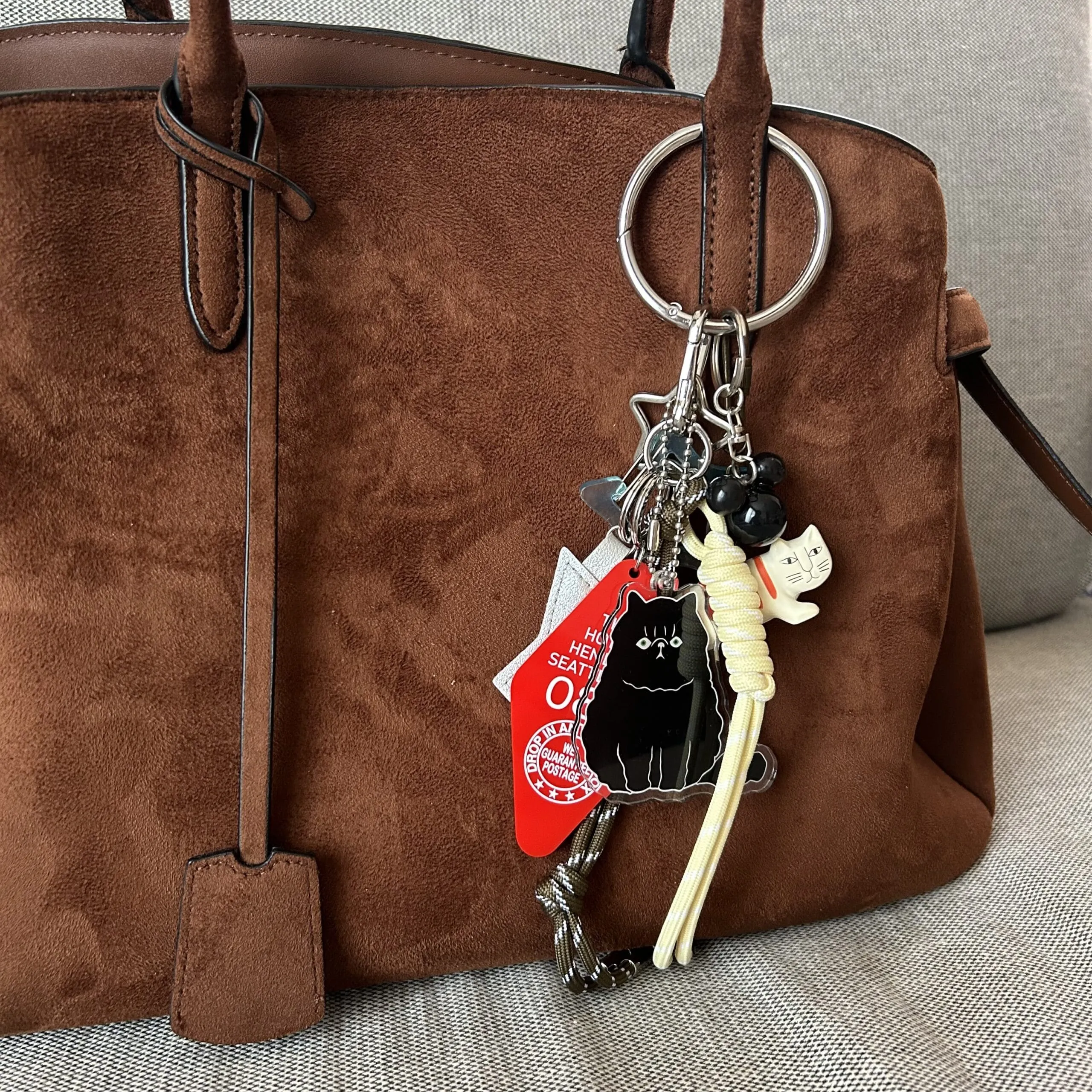 マイキーなどを集めたバッグチャーム