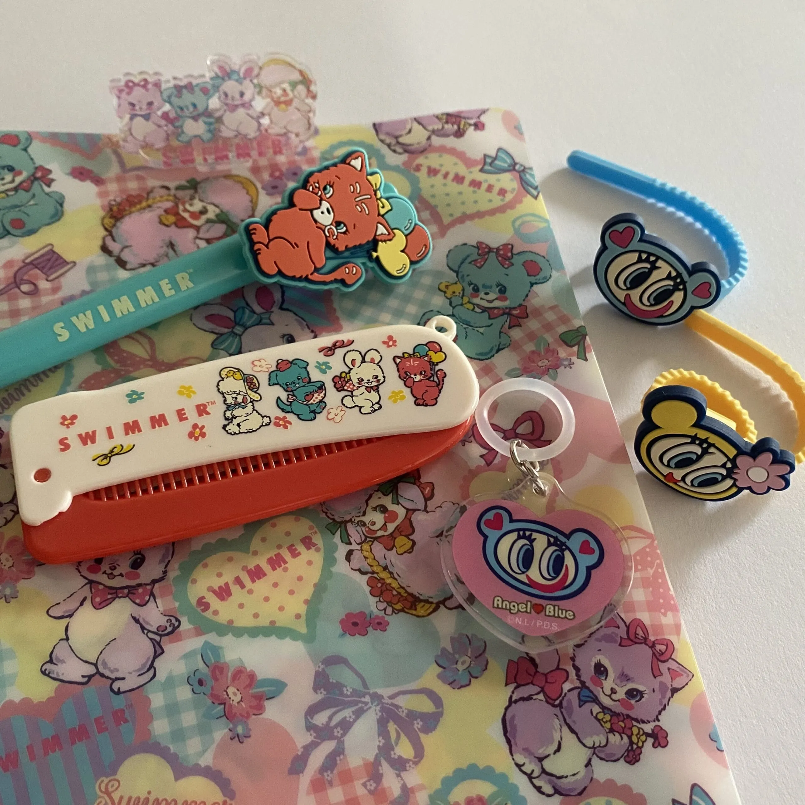 スイマー、エンジェルブルー購入品集合