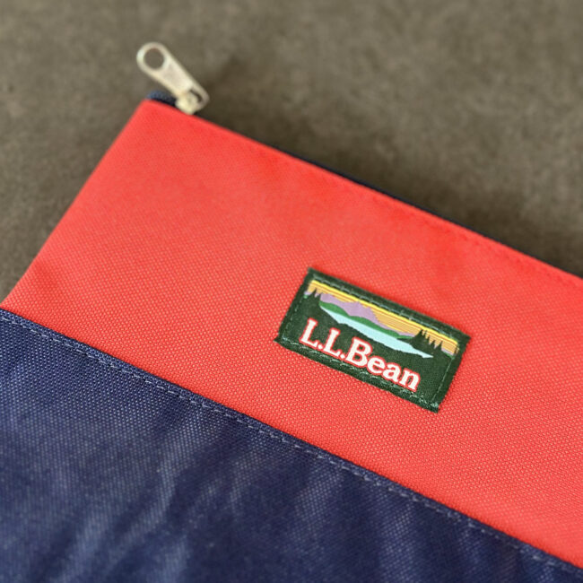 LEE10月号 付録L.L.Bean バイカラーポーチ