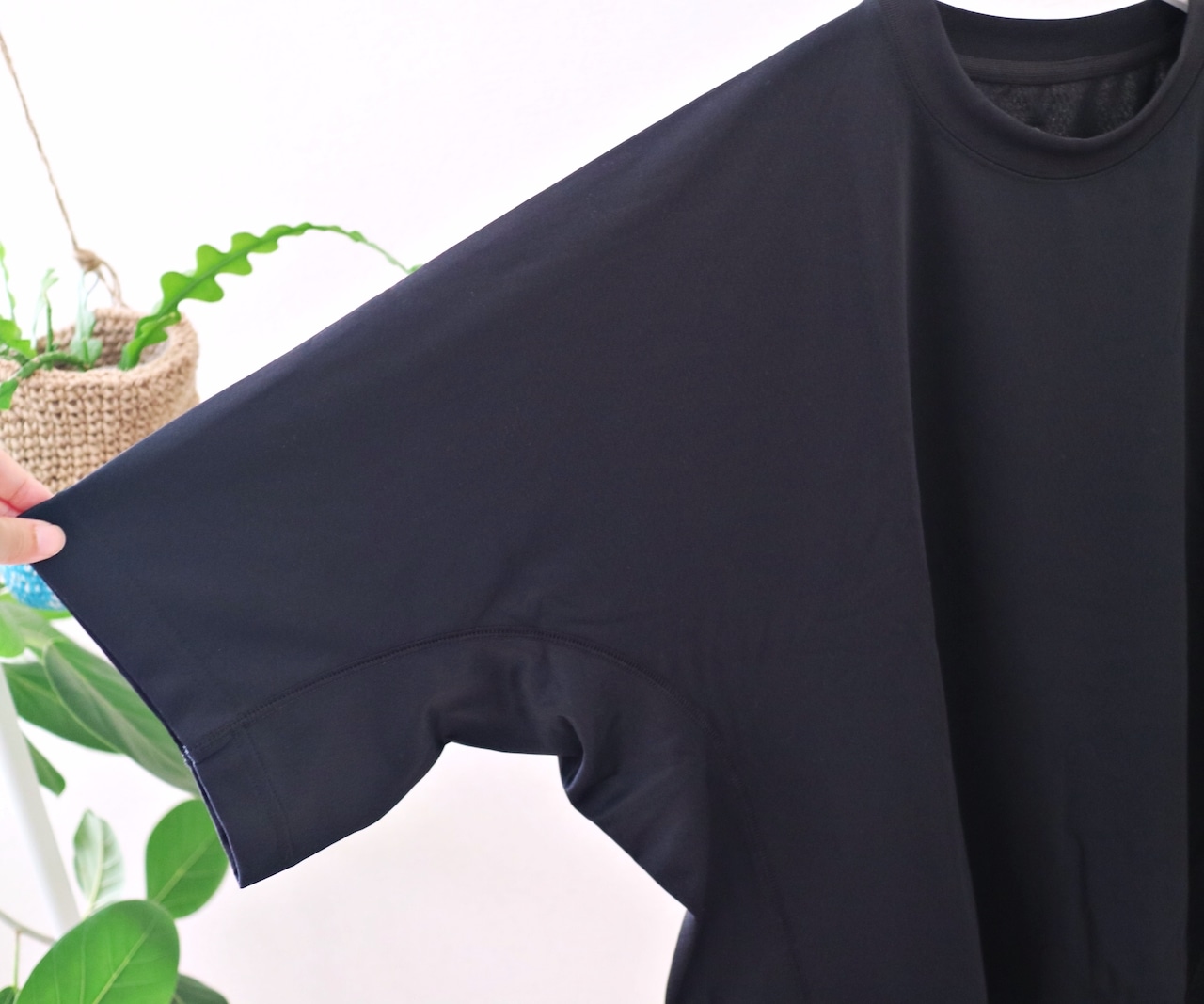 チャンピオンのリカバリーウェア　Tシャツの立体裁断