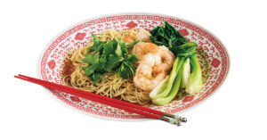 香港で食べた思い出の料理を乾麺で再現！「エビ和え麺」レシピ／近藤幸子さん