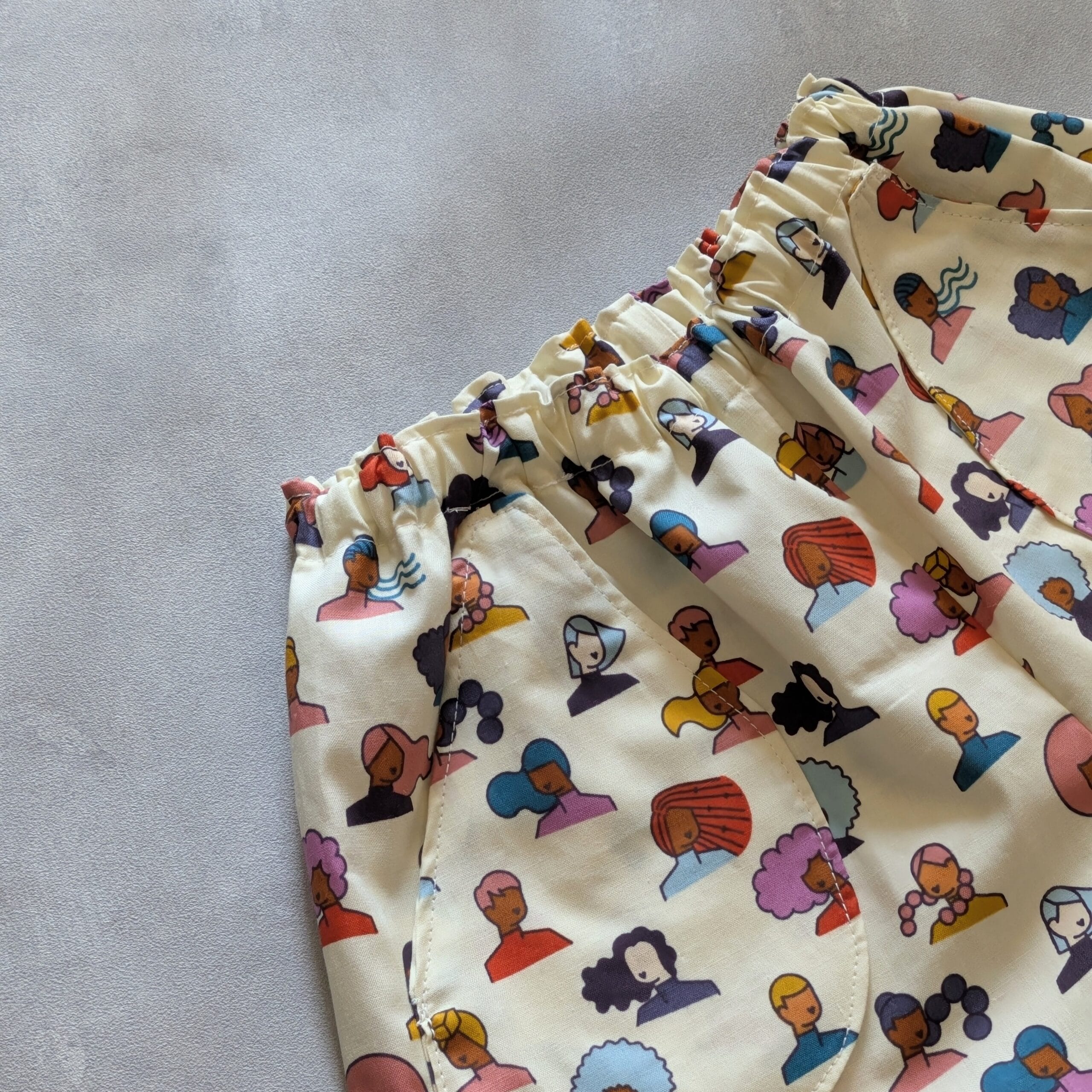 LEE100人隊が作ったまあるいポケットのショートパンツ1作目