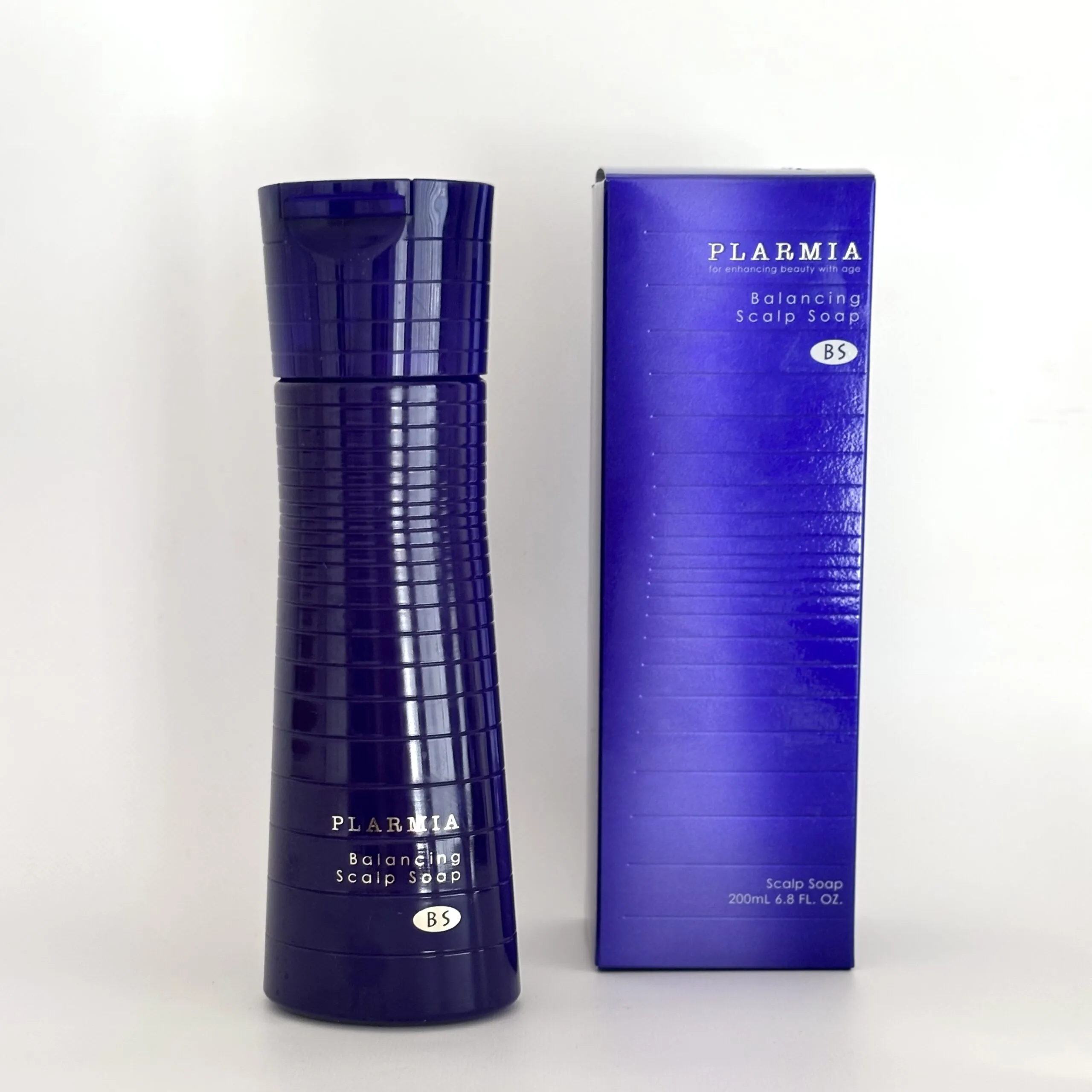 ミルボン「プラーミア バランシングスカルプ ソープ」箱と商品