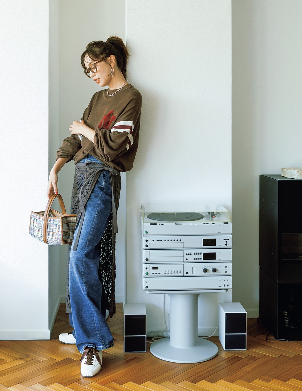 蛯原友里さん　靴￥33000／フットインダストリー カスタマー（フットインダストリー）　のコーデ