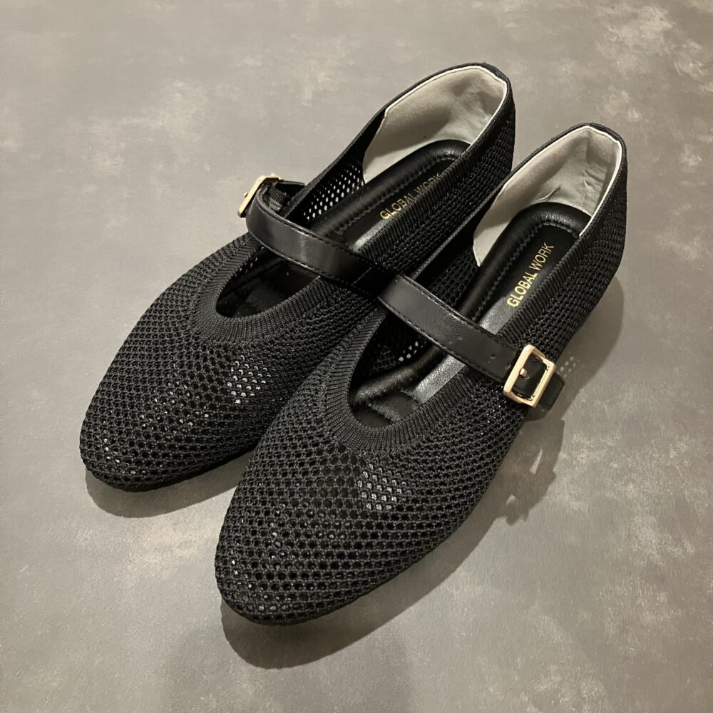 GLOBAL WORK　らくっションUカットパンプス　パンプス