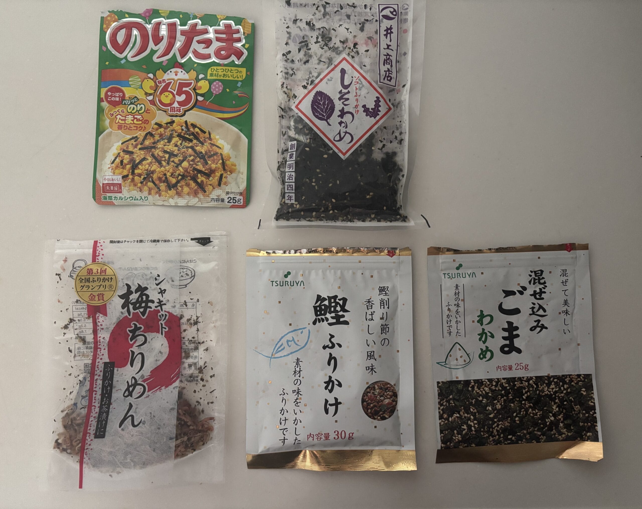 お弁当に使うふりかけ