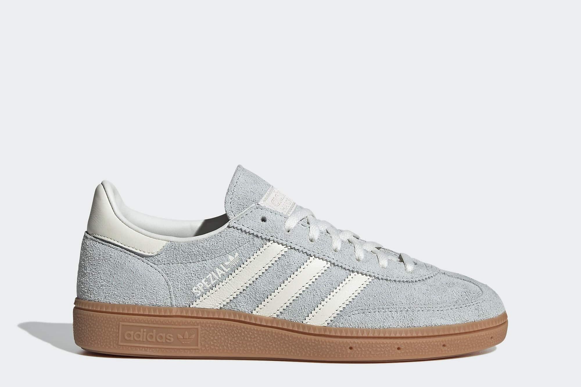 "adidas Originals
HANDBALL SPEZIAL W"　シルバー　スエードスニーカー