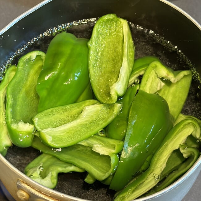 コウケンテツさんのピーマンのゆでナムル