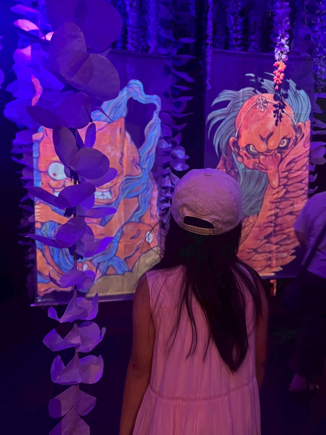 動き出す妖怪展　名古屋　プロジェクションマッピング