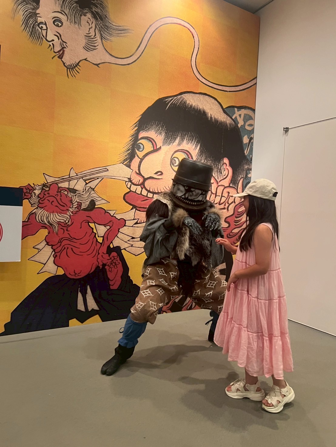 動き出す妖怪展　名古屋　妖怪　写真撮影