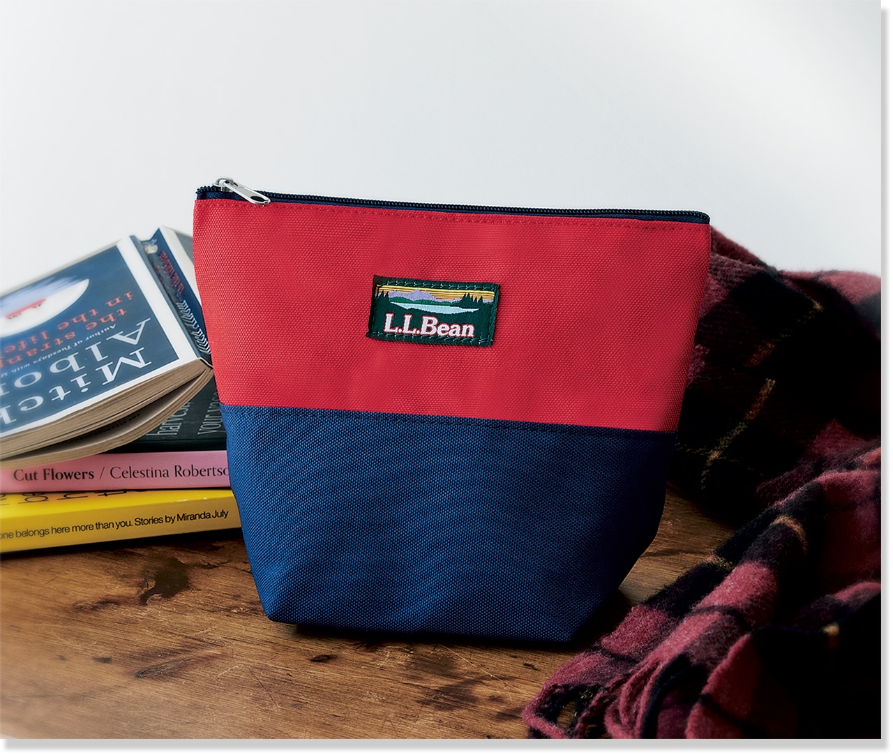 2025年LEE10月号特別付録「L.L.Bean バイカラーポーチ」