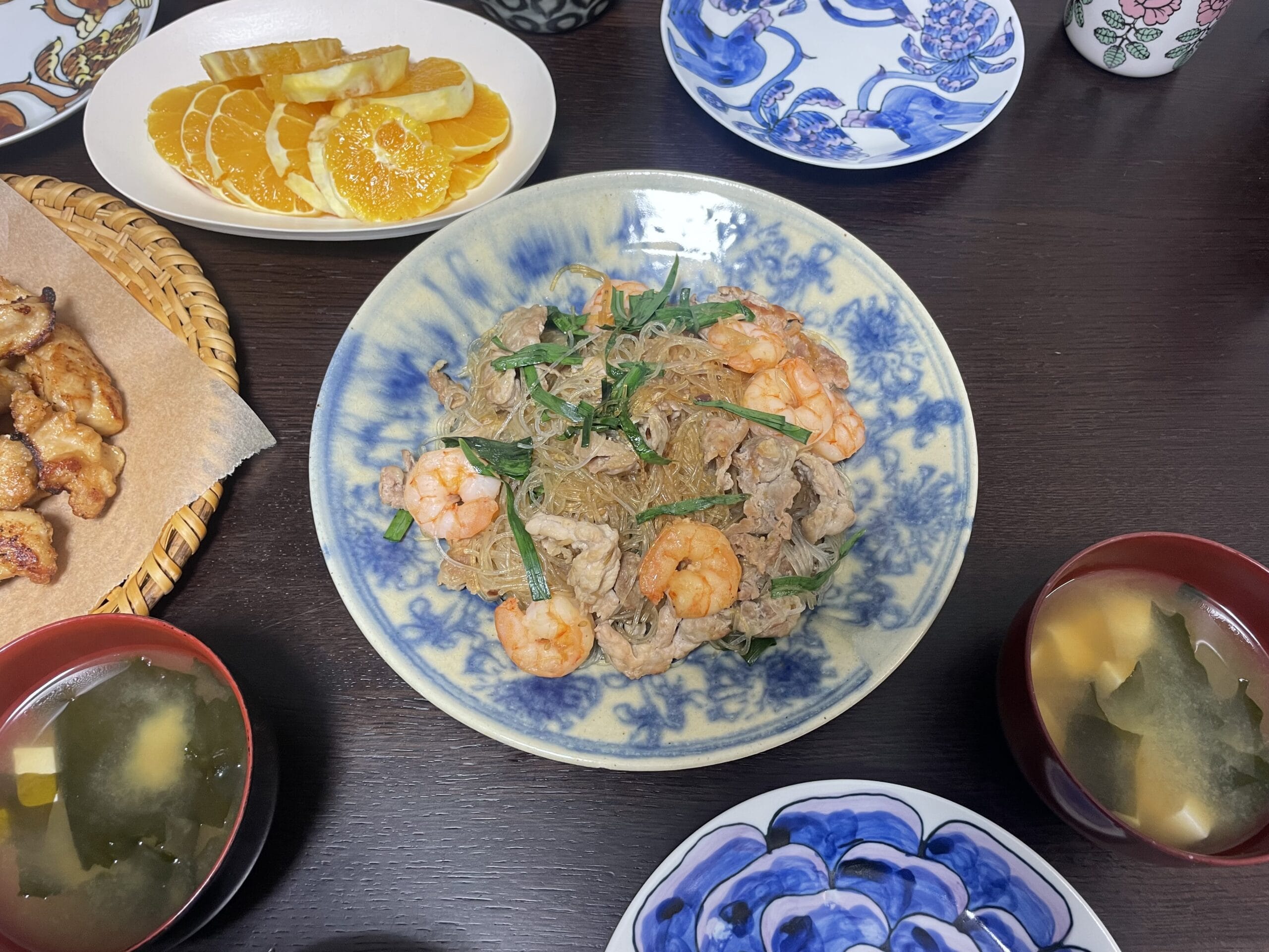 本多理恵子さんのレシピ「エビと春雨の中華蒸し」を40代主婦が作ってみた写真。