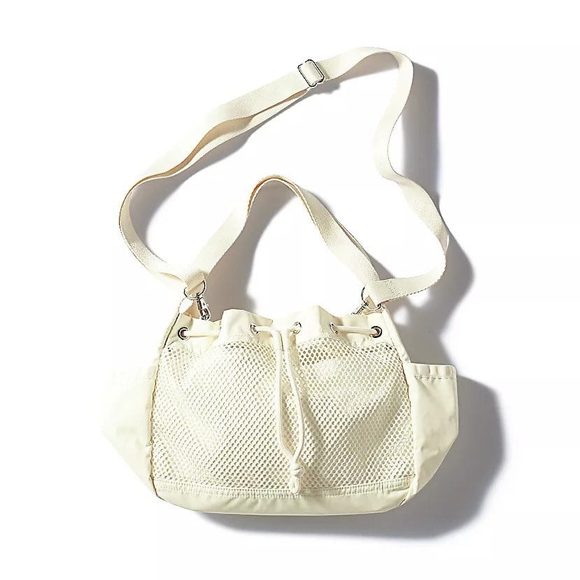 【LEE別注】【洗える】MESH BUCKET TOTE　レスポートサック