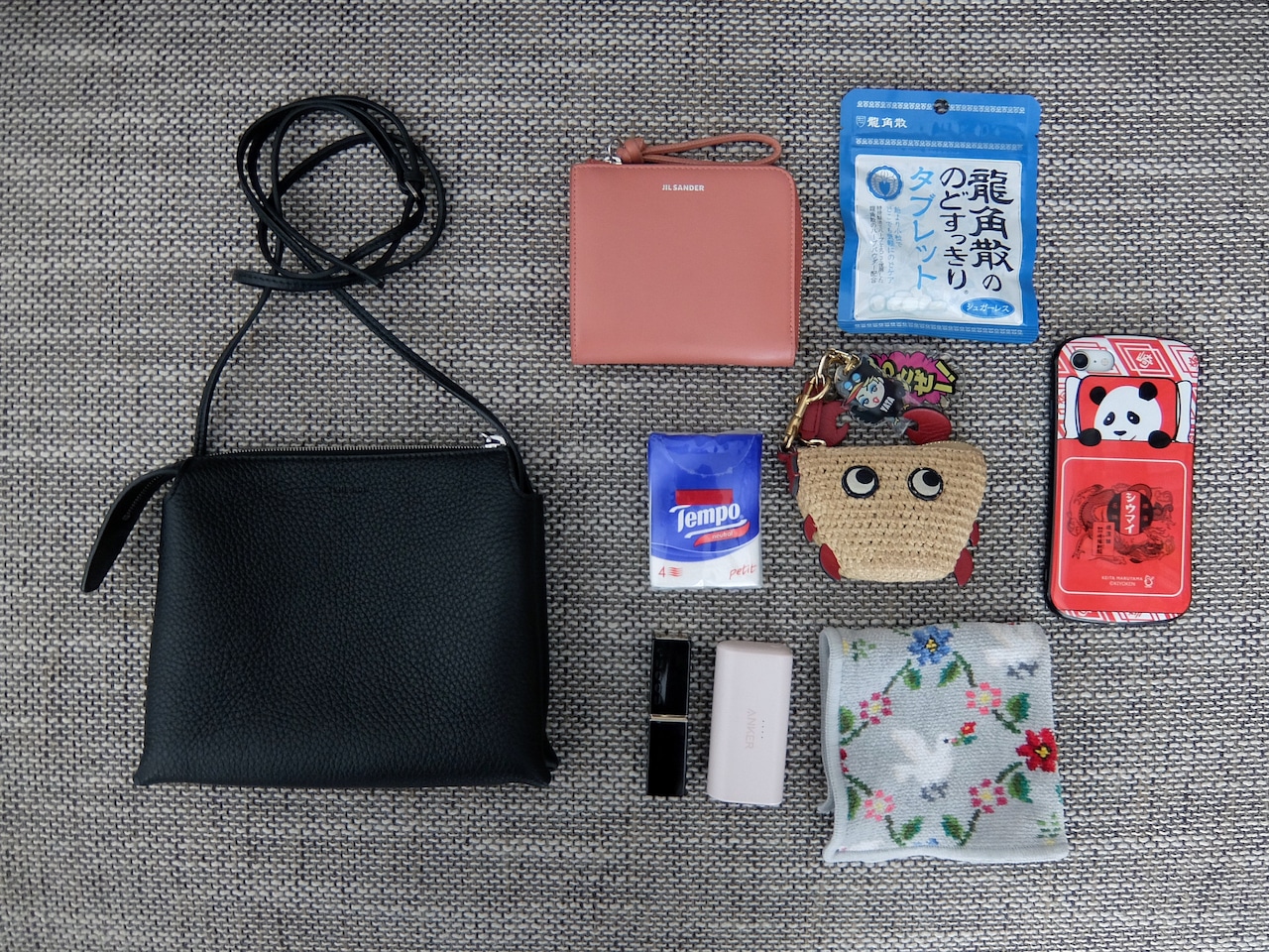 THE ROW「Nu Mini Twin」バッグの中身