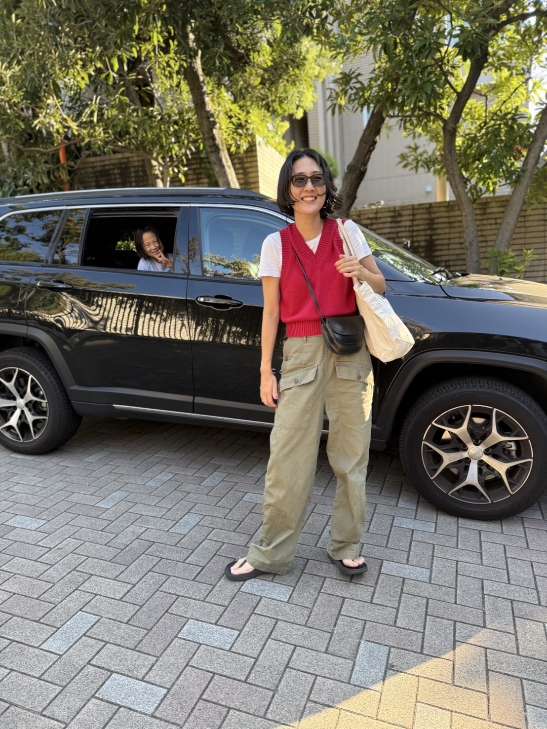 スタイリスト高橋美帆さん　カレンソロジーのカジュアルライン＆RCのヴィンテージライクカーゴパンツ