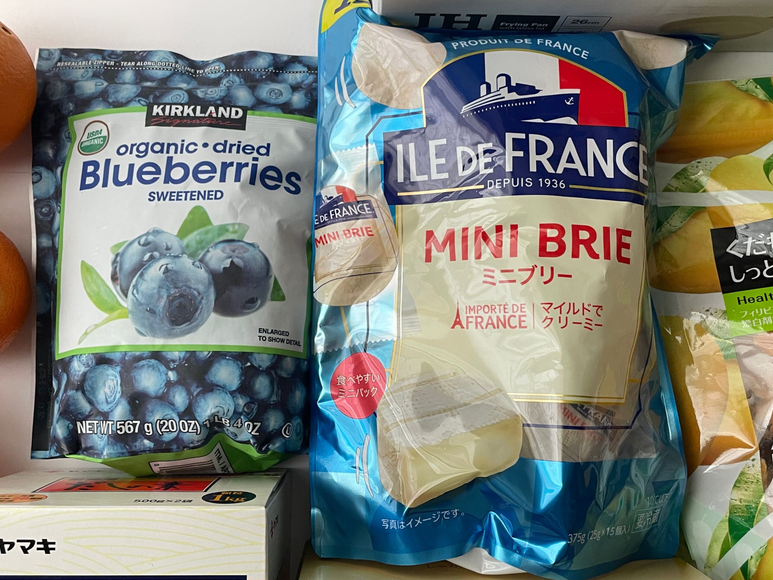 有機ドライブルーベリー＆ミニブリー