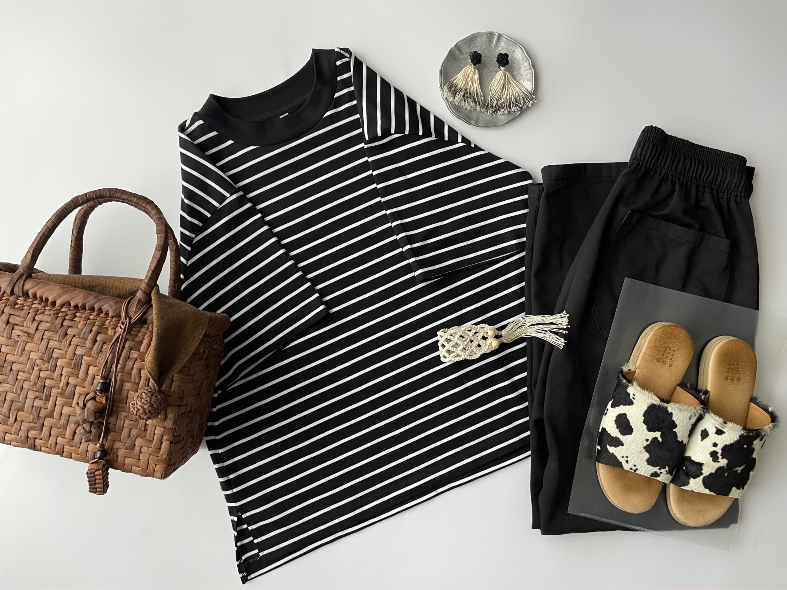 40代女性の2025年8月下旬~9月初旬コーデ