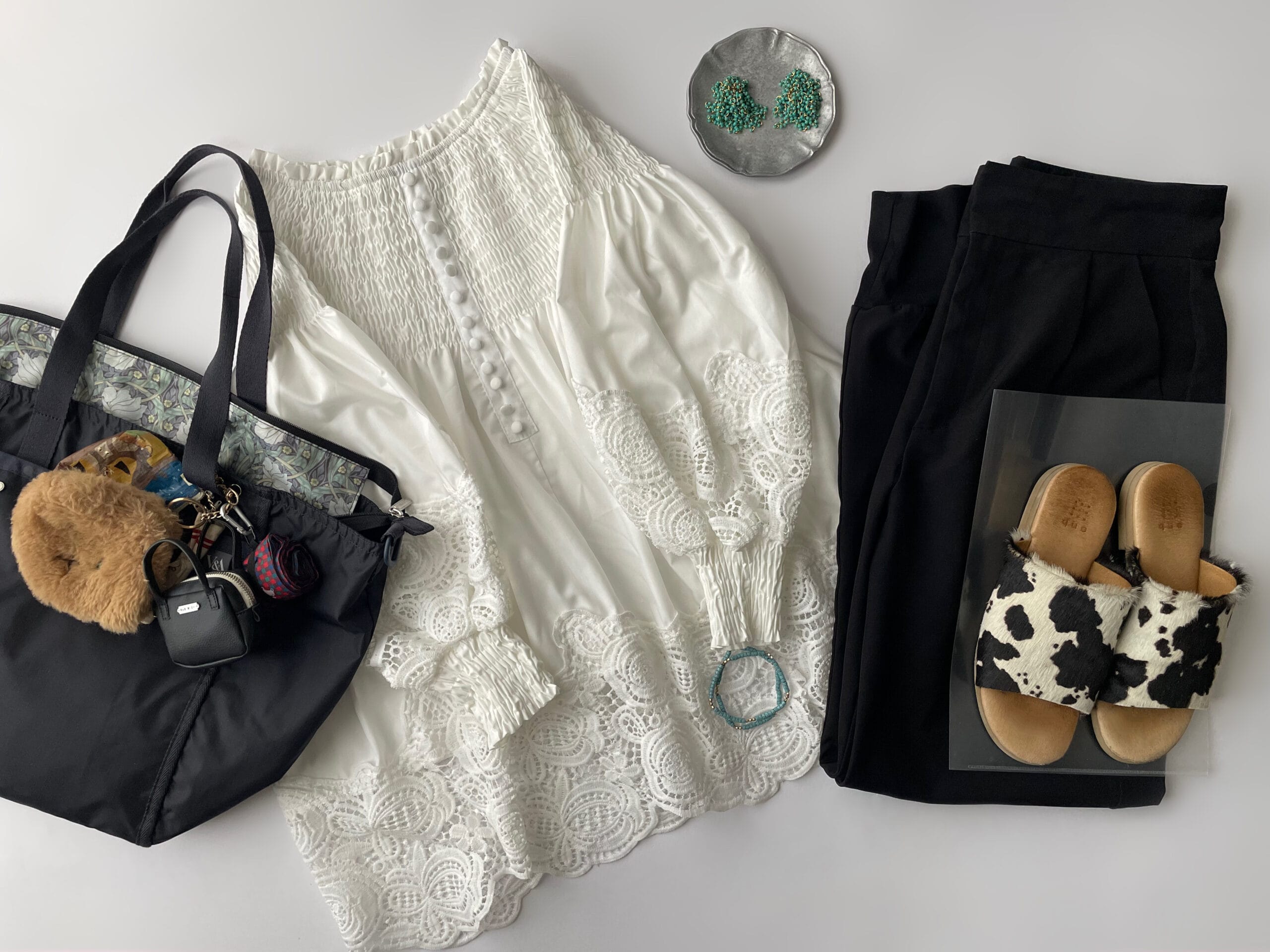 40代女性の2025年8月下旬~9月初旬コーデ