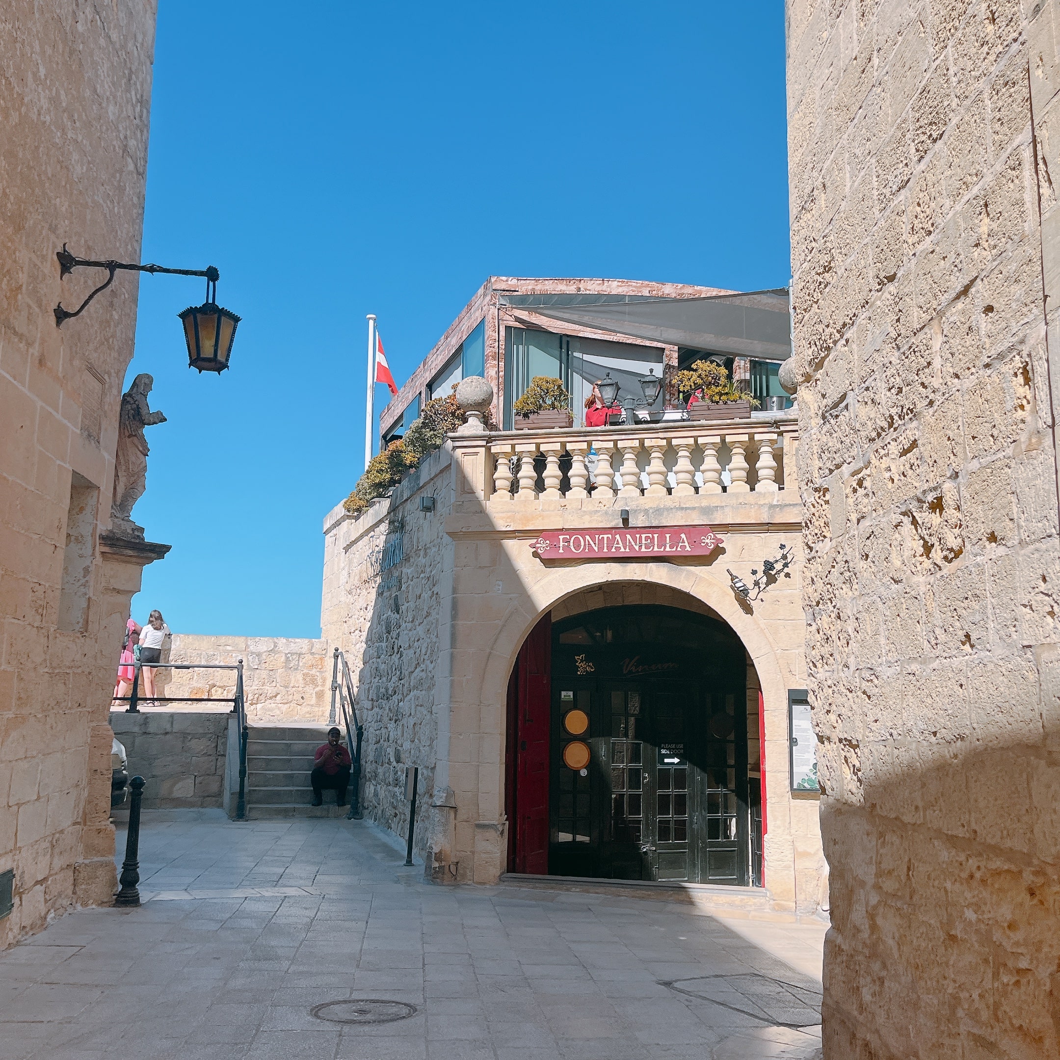 マルタ　イムディーナ　カフェ