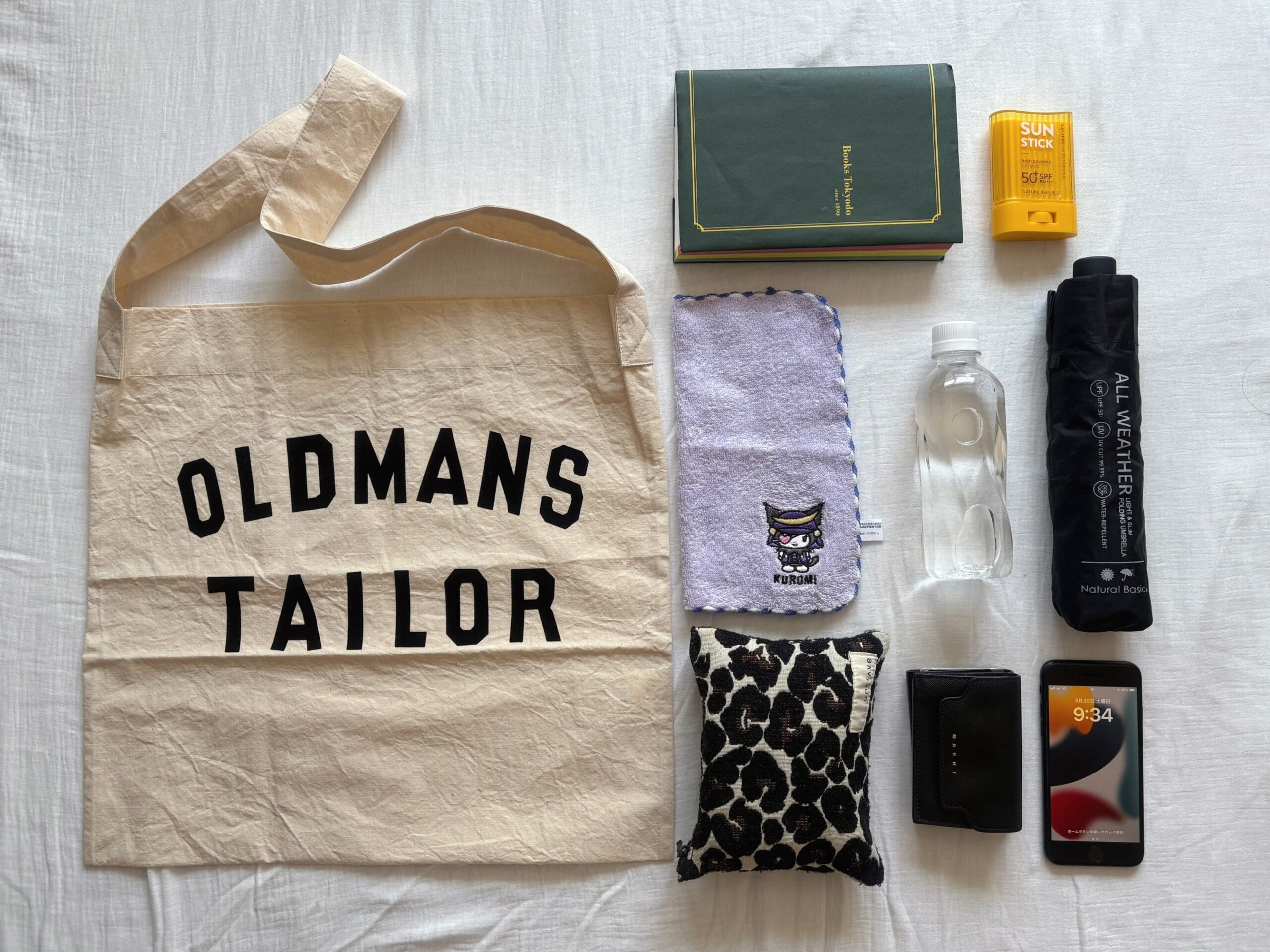 OLDMAN’S TAILOR
【洗える】OMT ONE SHOULDER BAG　バッグの中身