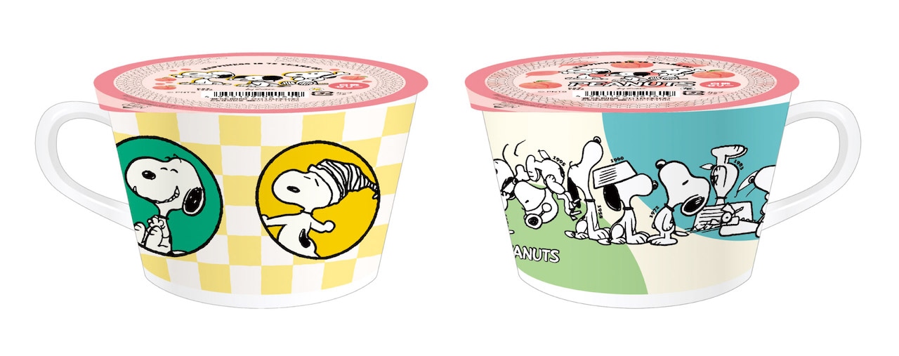 スヌーピーマグ＆白桃ゼリー