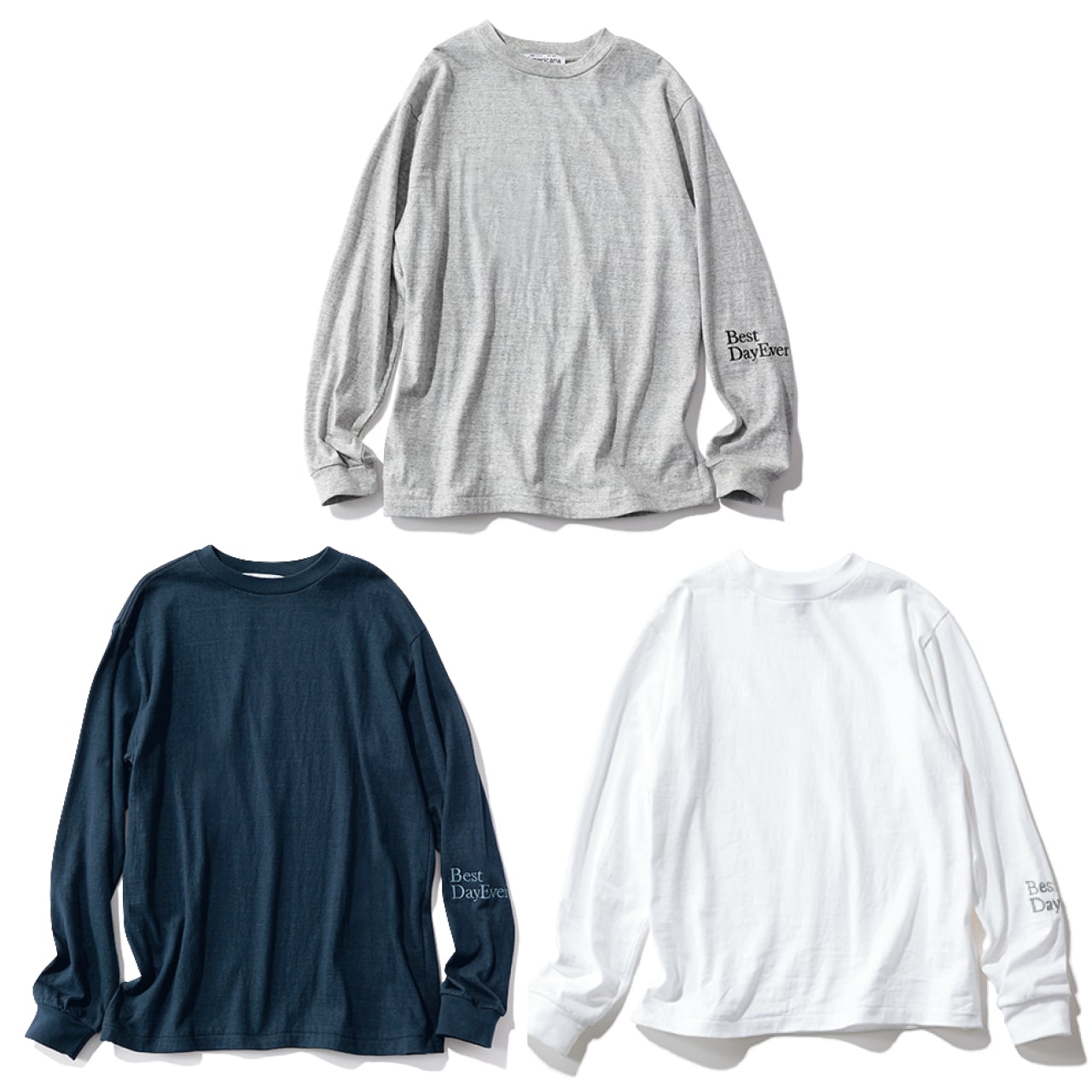 LEE DAYS限定 Americana（アメリカーナ）【洗える】【五明祐子さんコラボ】エンブロイダリーロングスリーブT