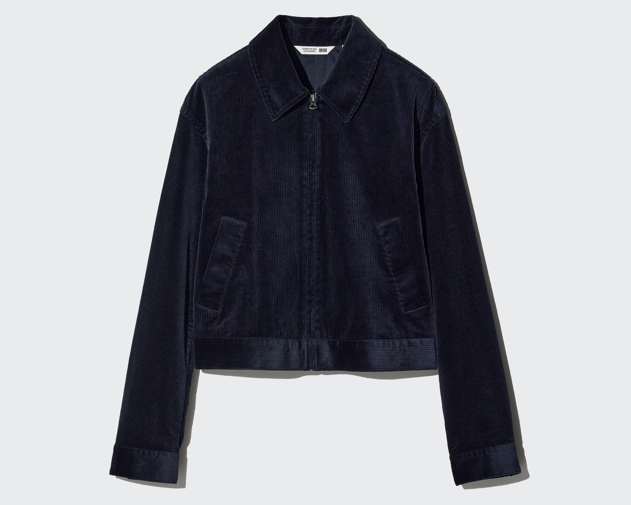 コーデュロイショートジャケット