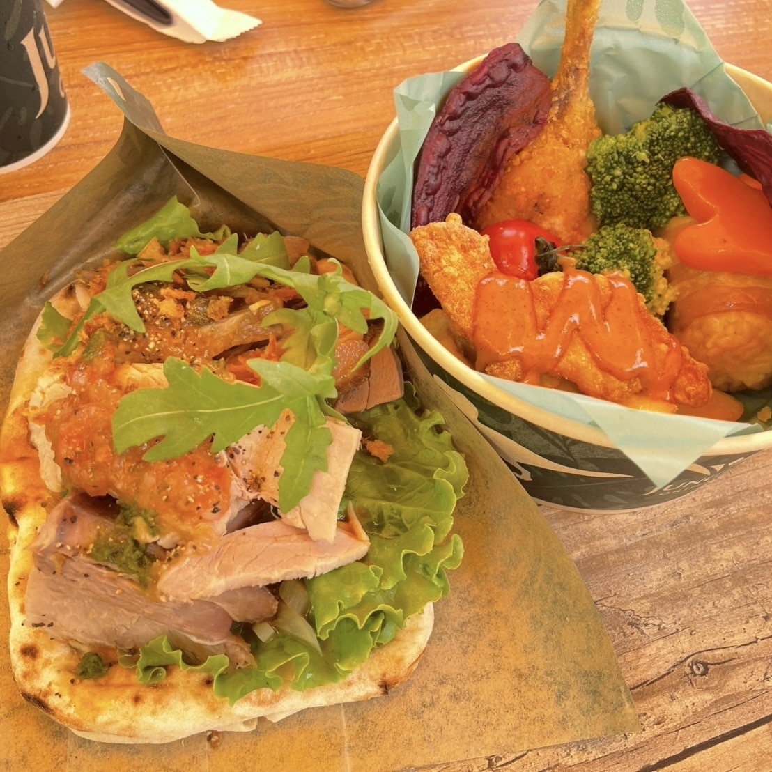 ワイルドバンケット　ジャングリア沖縄　タコス