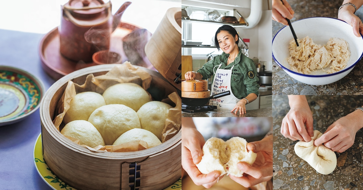 ごはんにも、おやつにも。せいろで「饅頭（まんとう）」桑原亮子さん